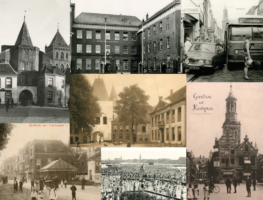 Ansichtkaarten Groeten uit Kampen