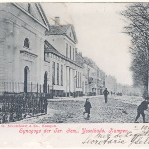 Kamper synagoge, anno 1908