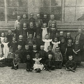 Schoolfoto uit 1920, Grafhorst