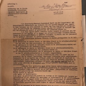 ARCHIEFSTUK |  Brief d.d. 11 oktober 1940
